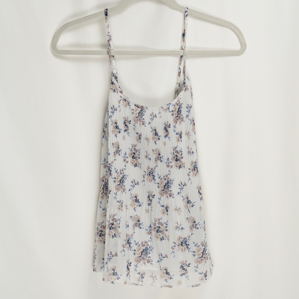 Abercrombie and Fitch Floral Swing Tank